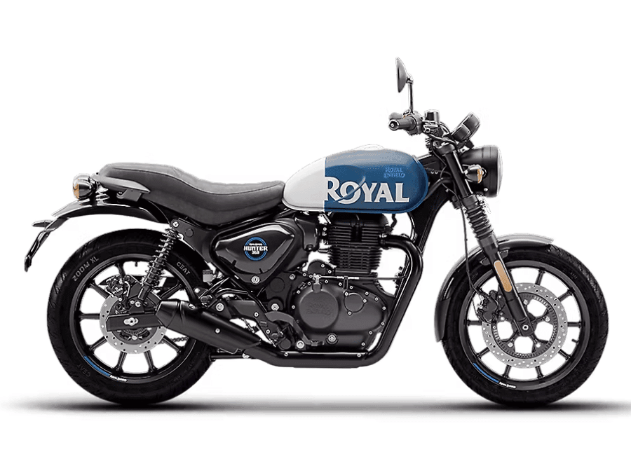 Royal Enfield Hunter 350 on rent in Jodhpur